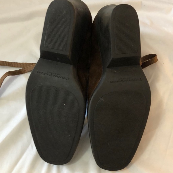 Donna Karan wedge suede booties - Picture 4 of 8